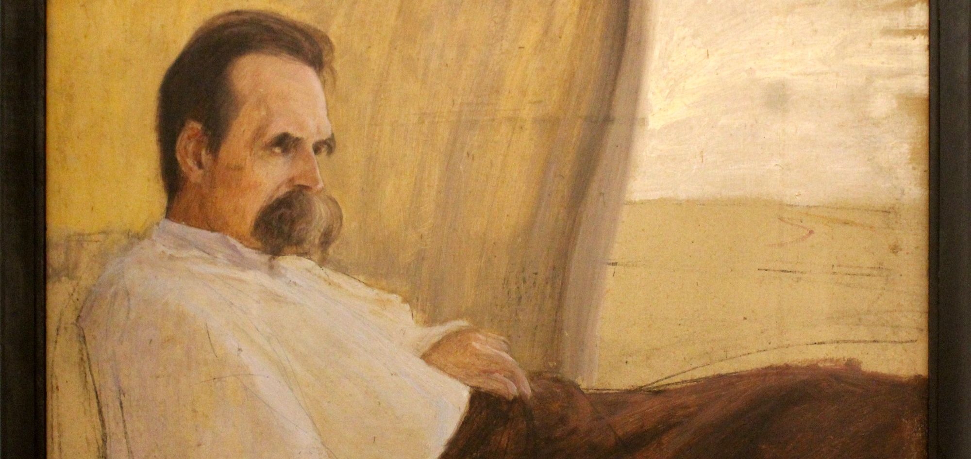 Hans Olde (1855-1917), Nietzsche auf dem Krankenlager 